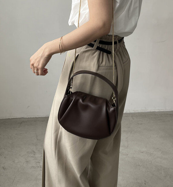  「ラウンドタックバッグ」|トートバッグ|