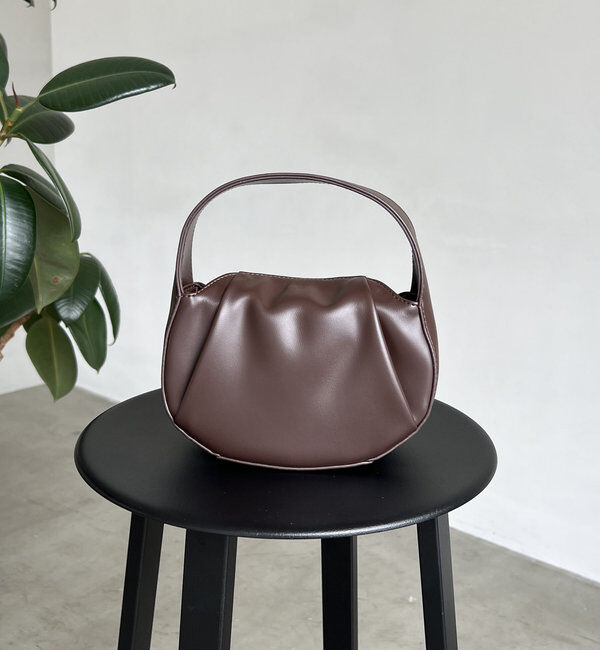  「ラウンドタックバッグ」|トートバッグ|