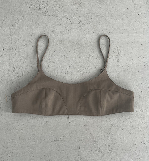  「【セットアイテム】ビスチェ付BIG襟シャツ」|シャツ・ブラウス|