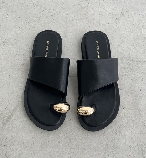  「メタルトングサンダル」|サンダル|