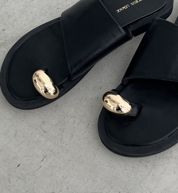  「メタルトングサンダル」|サンダル|