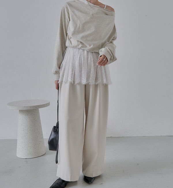  「ドレープスウェット」|Tシャツ・カットソー|