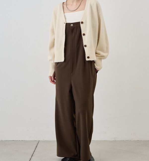  「ストレートラインサロペット」|オールインワン|