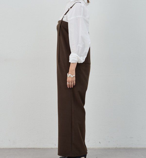  「ストレートラインサロペット」|オールインワン|