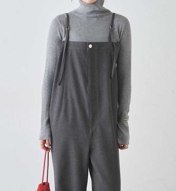  「ストレートラインサロペット」|オールインワン|