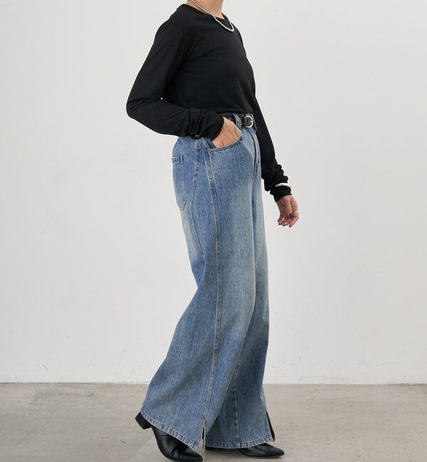  「シアーロングスリーブTEE」|Tシャツ・カットソー|