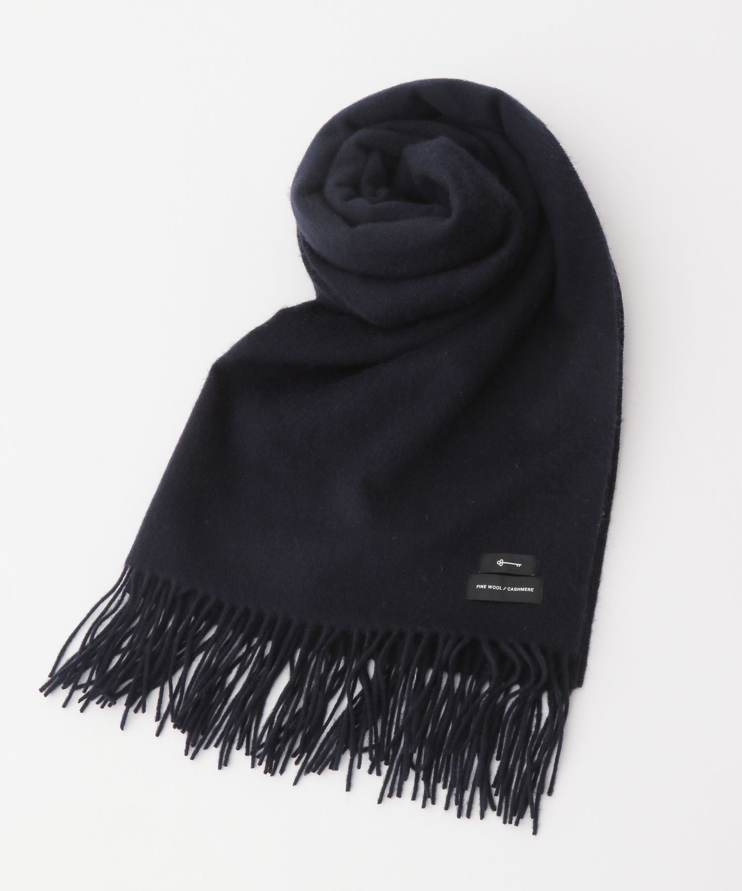 A part by 「カシミヤファインウールストール」|ストール|ネイビー
