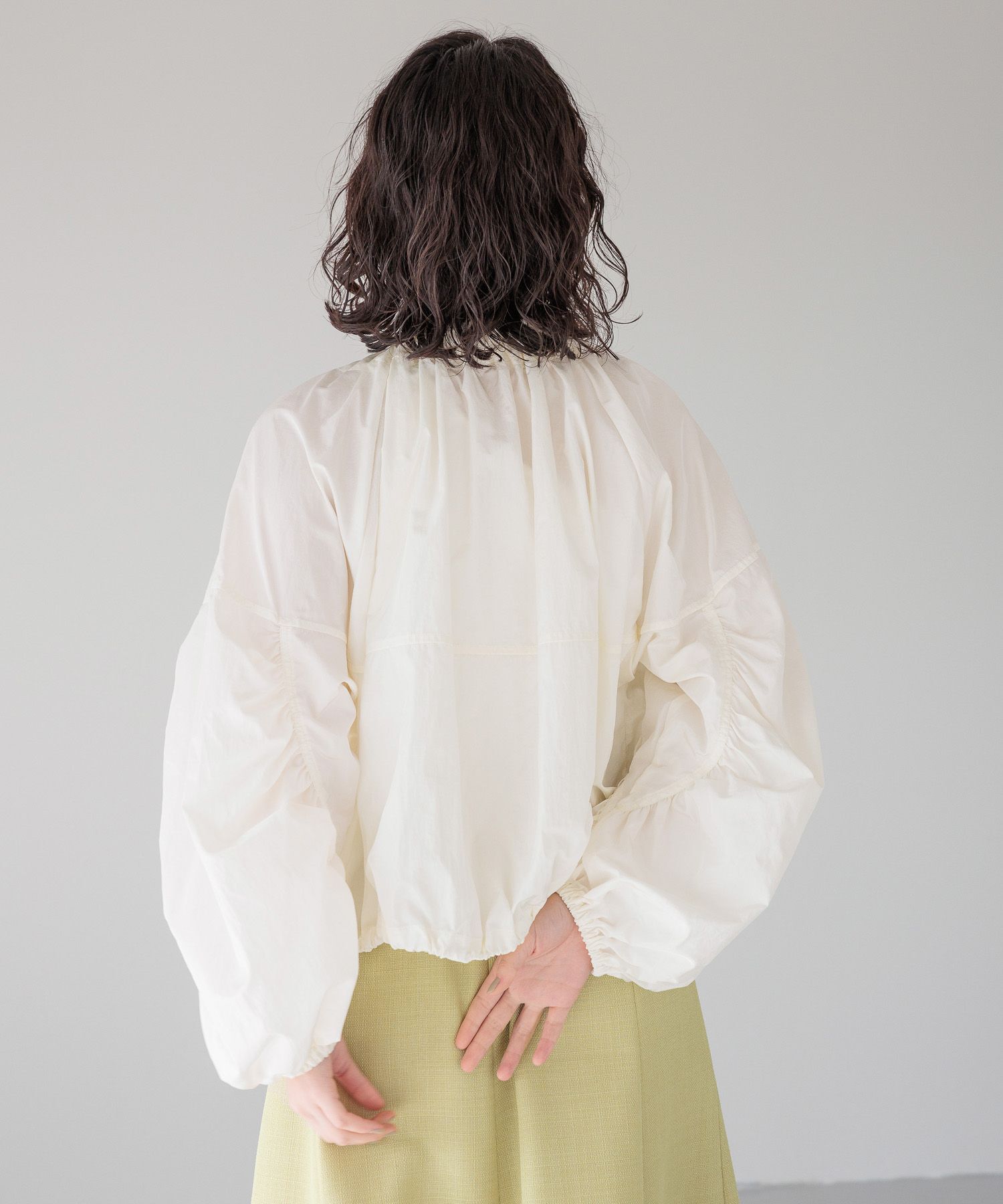 A part by 「ギャザーブルゾン」|ブルゾン・スタジャン|