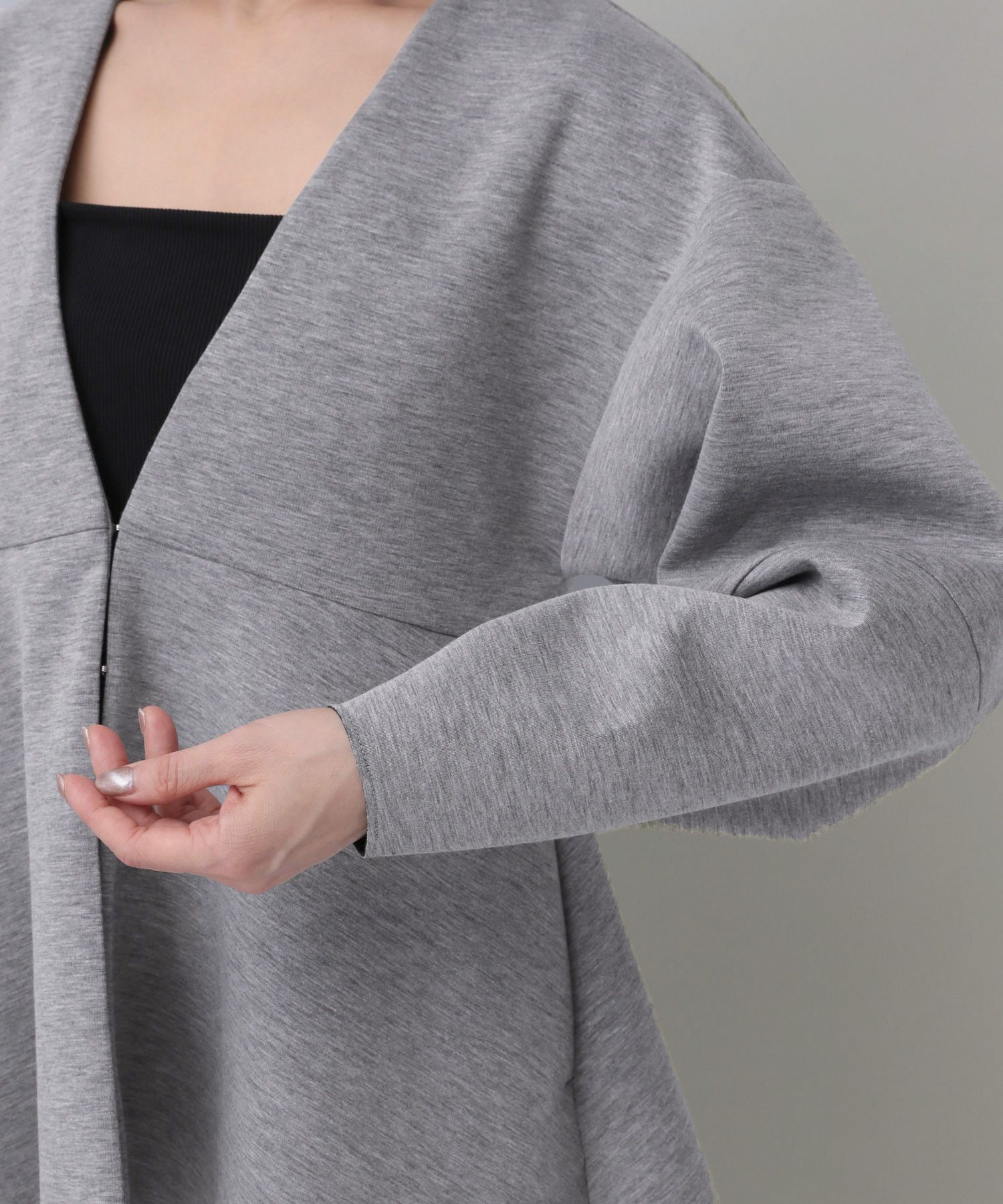 A part by 「【e/rm】ペプラムカーディガンセットドレスワンピース」|ワンピース|