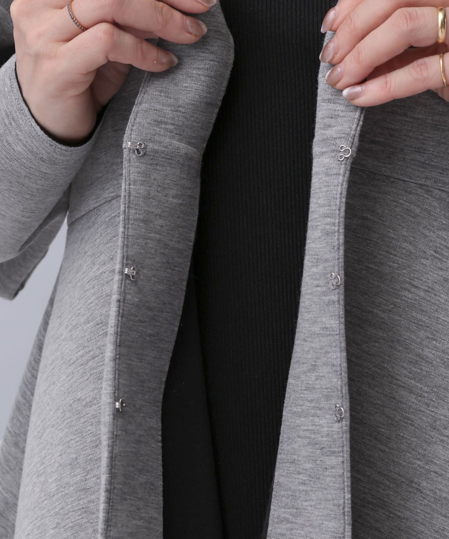 A part by 「【e/rm】ペプラムカーディガンセットドレスワンピース」|ワンピース|