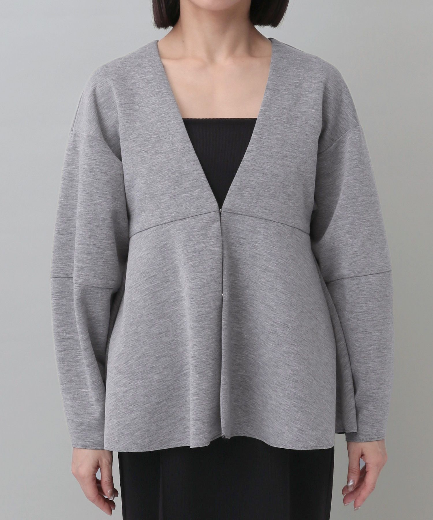 A part by 「【e/rm】ペプラムカーディガンセットドレスワンピース」|ワンピース|