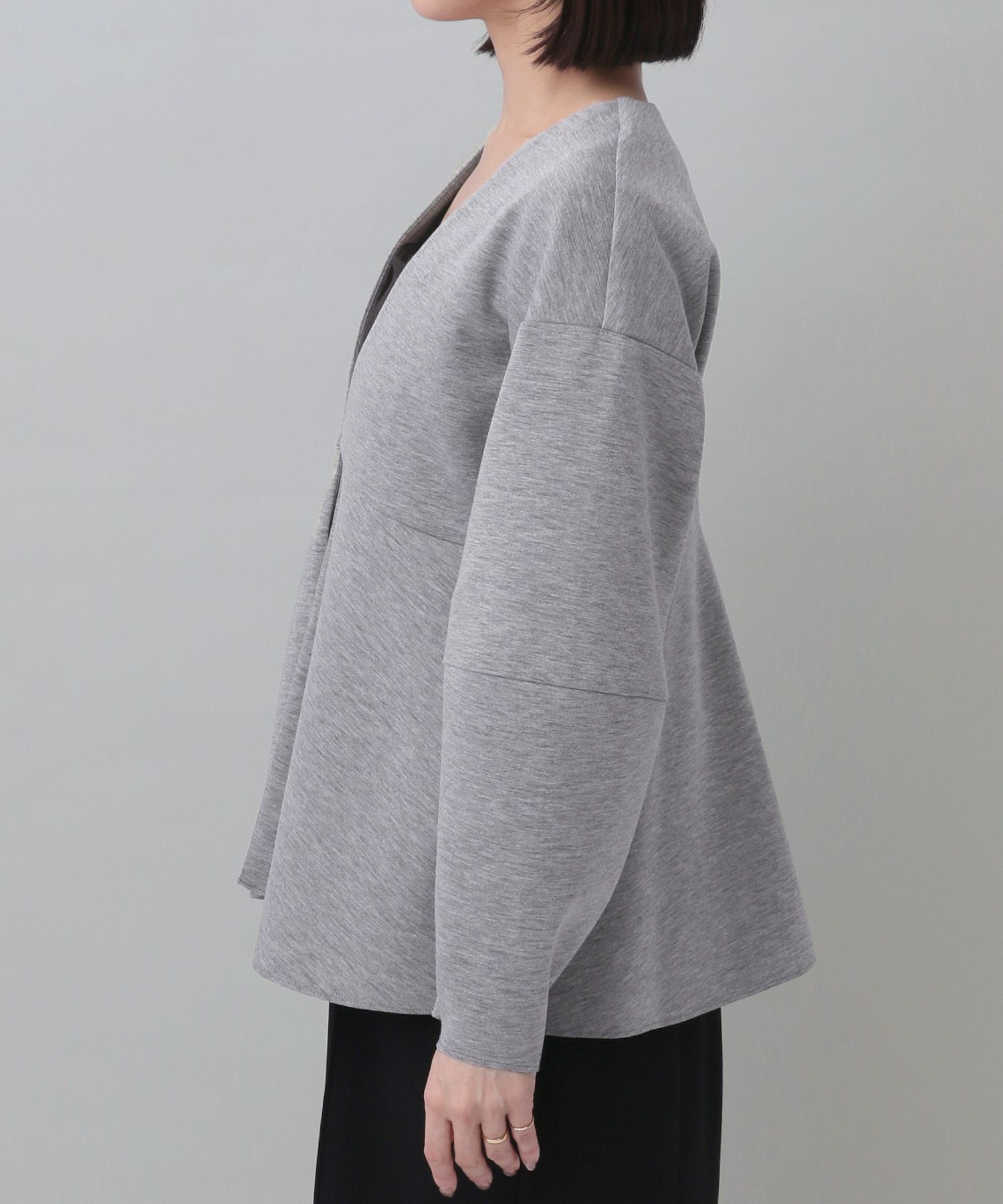 A part by 「【e/rm】ペプラムカーディガンセットドレスワンピース」|ワンピース|