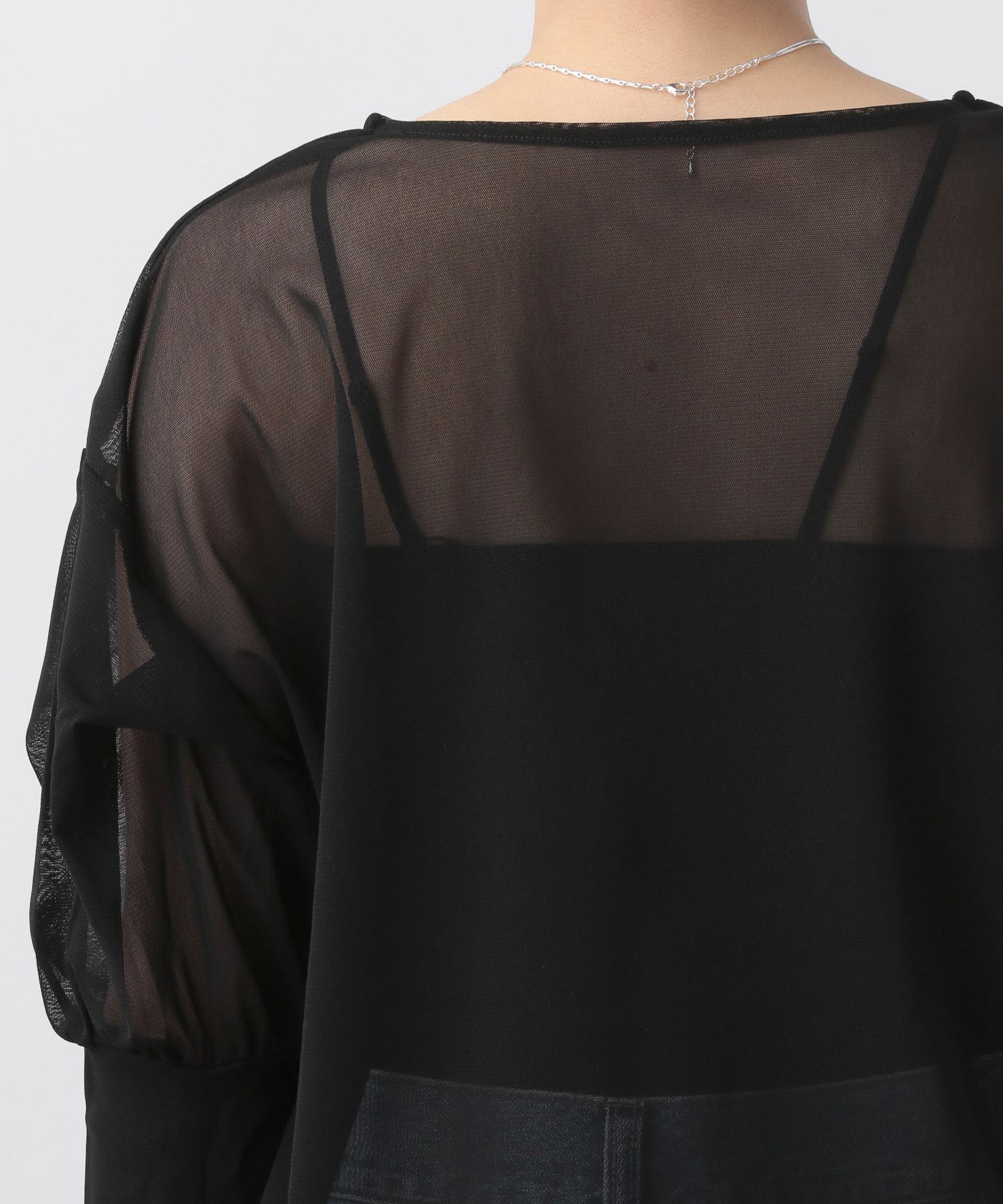 A part by 「チュールパフプルオーバー_半袖」|Tシャツ・カットソー|