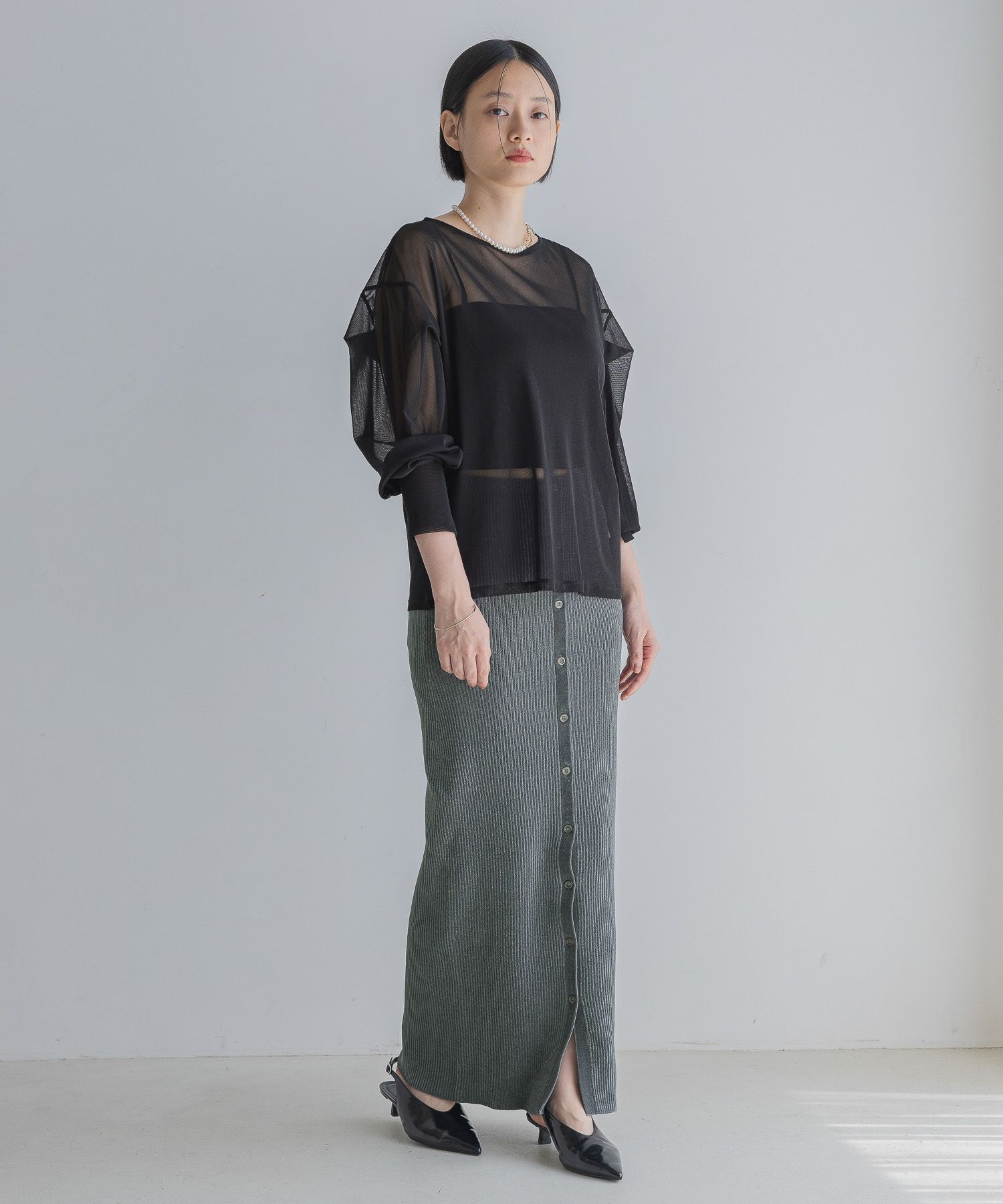 A part by 「2WAYモールニットベアワンピース」|ワンピース|