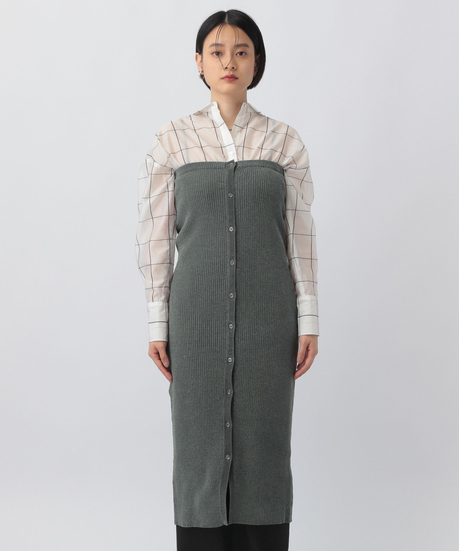 A part by 「2WAYモールニットベアワンピース」|ワンピース|