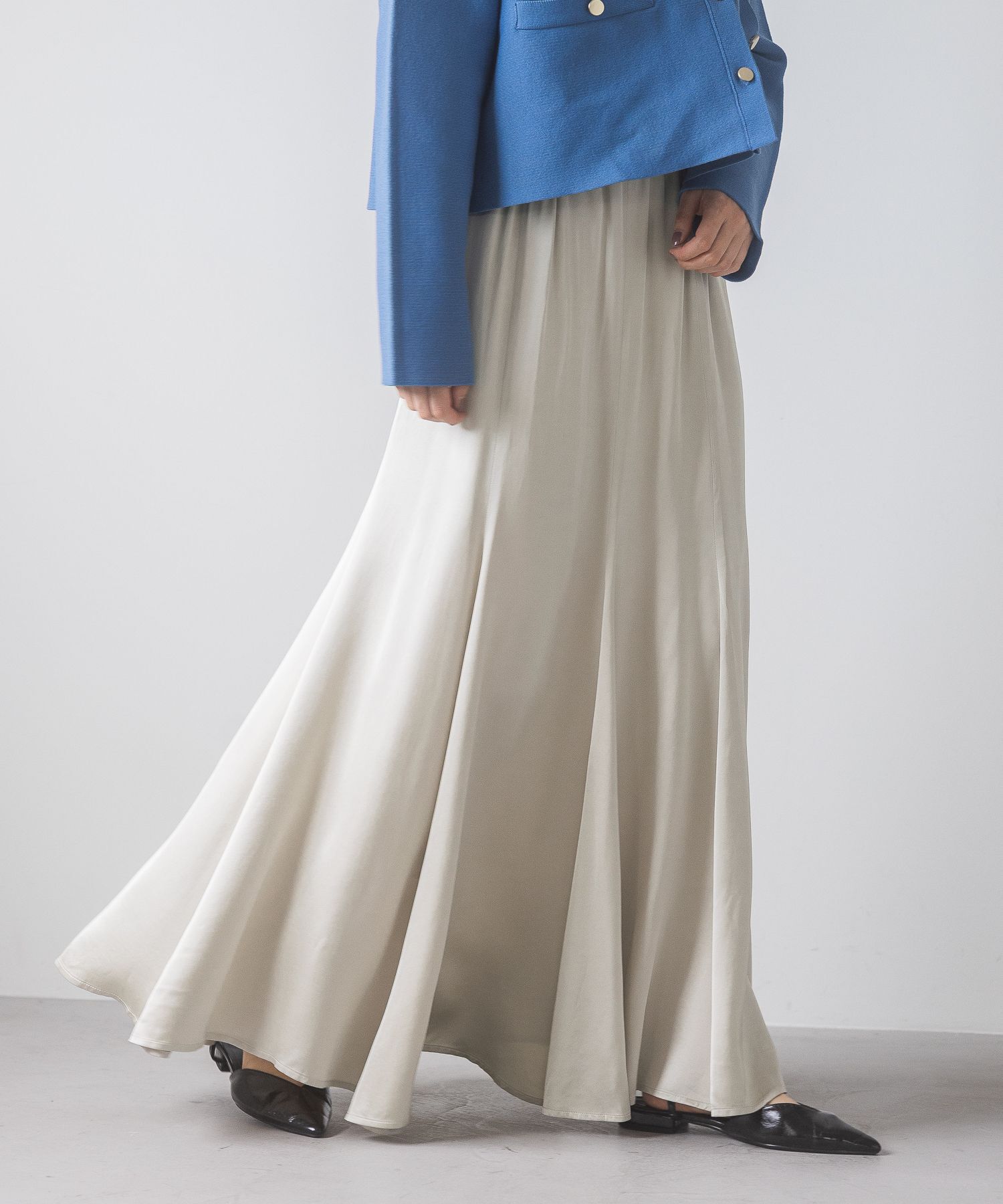 A part by 「ビスコースマーメイドスカート」|スカート|ナチュラル