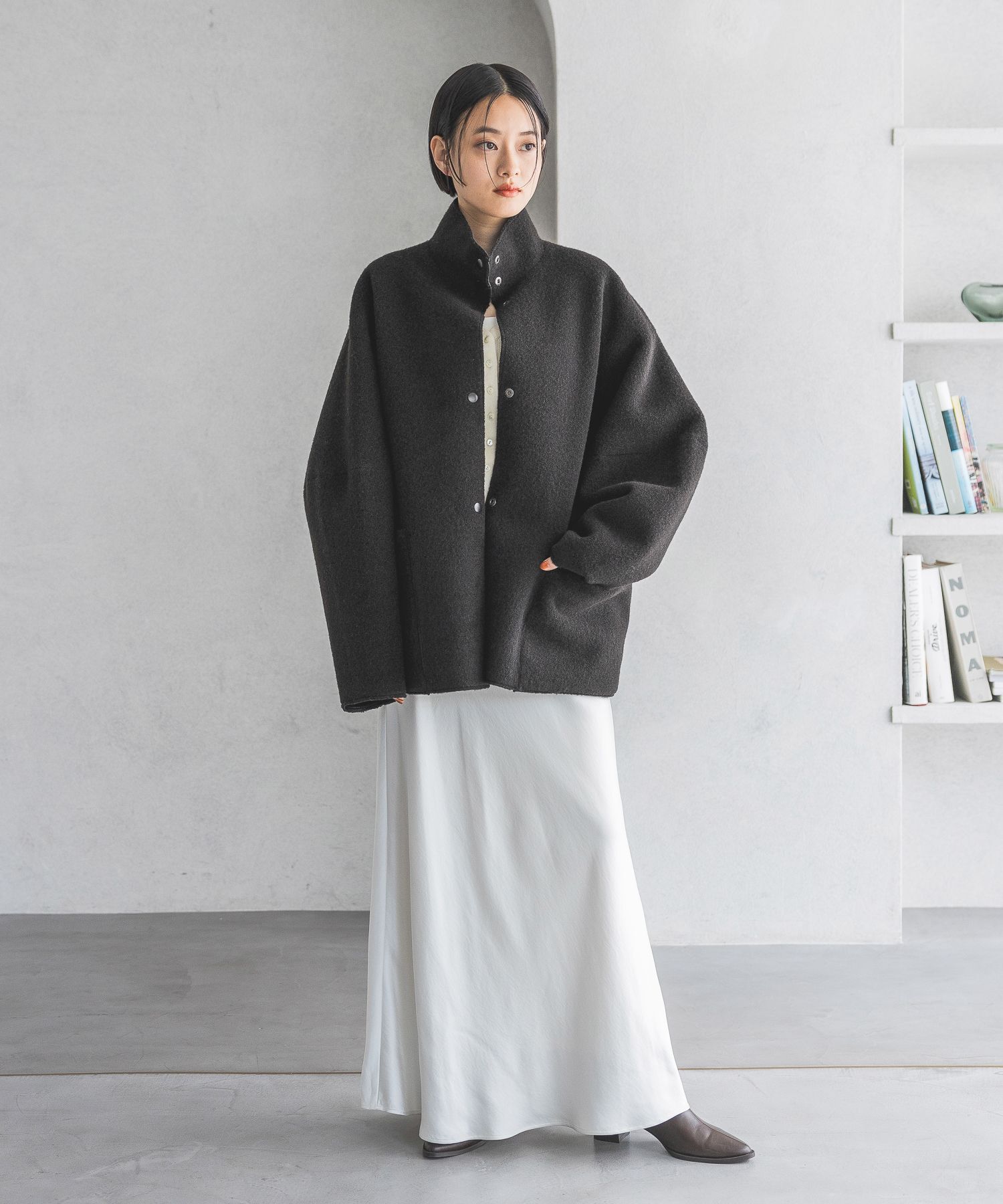 A part by 「シルクライクナロースカート」|スカート|