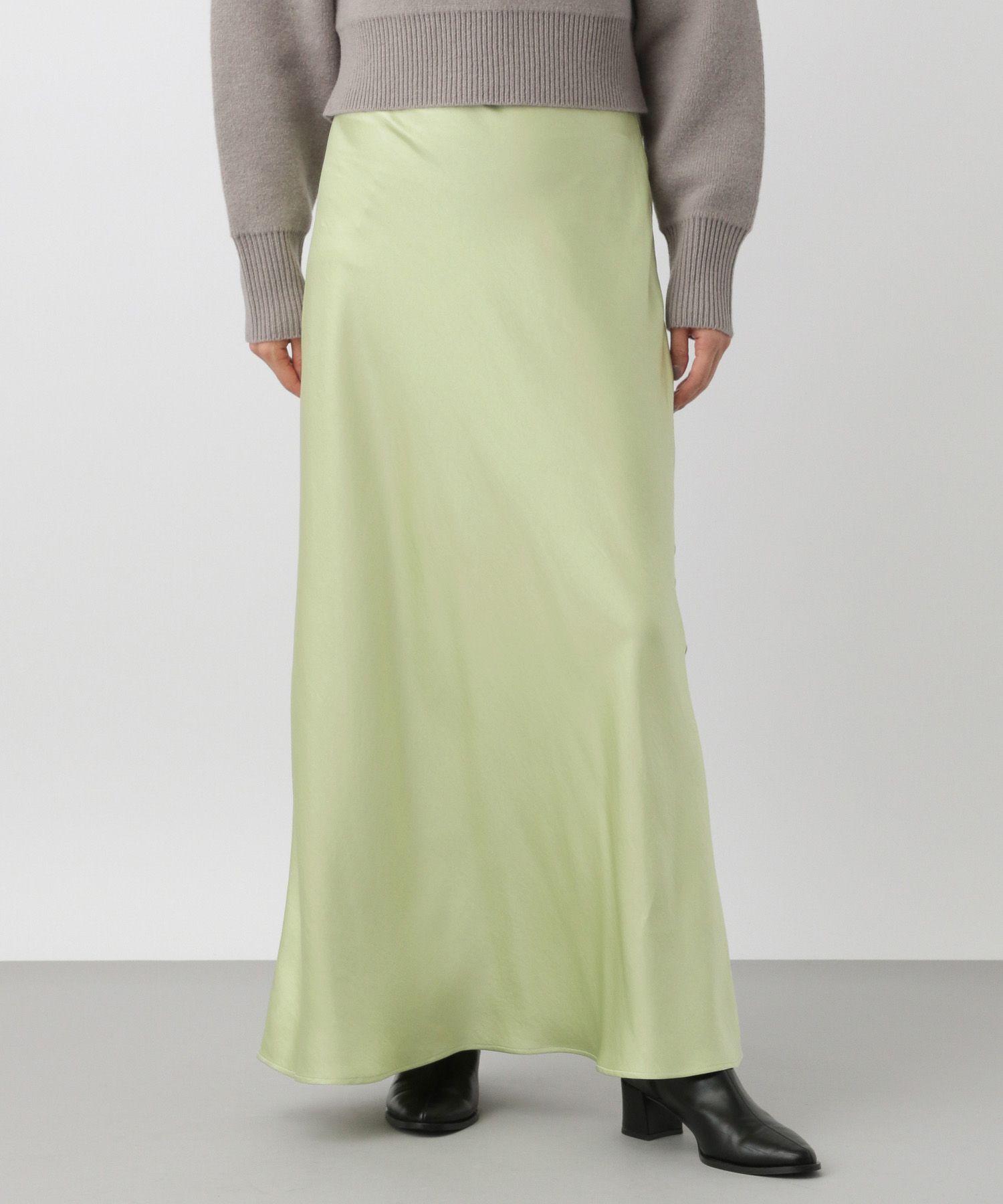 A part by 「シルクライクナロースカート」|スカート|