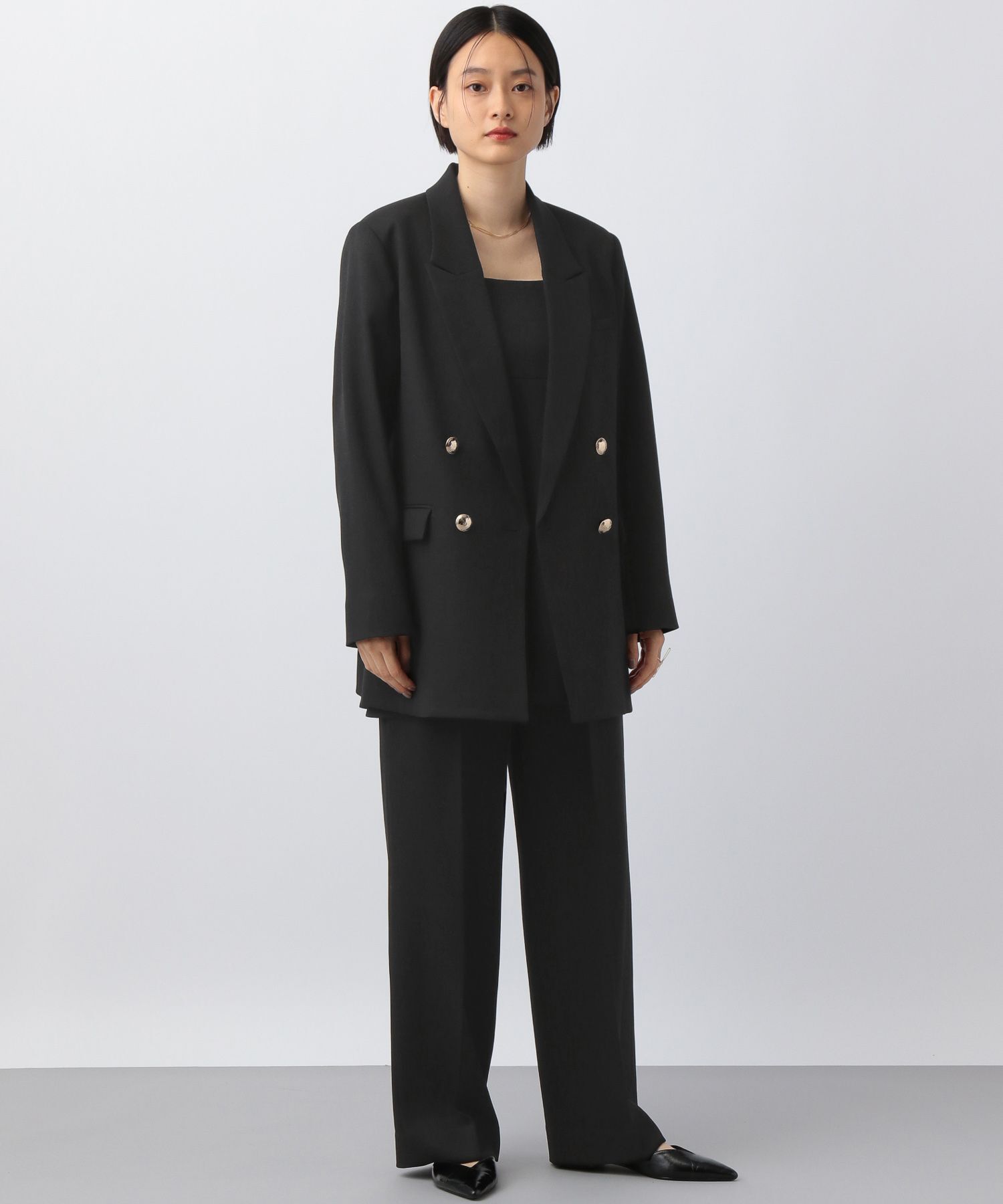 A part by 「【セットアップ対応】Ｗテーラードスリットジャケット」|テーラードジャケット|