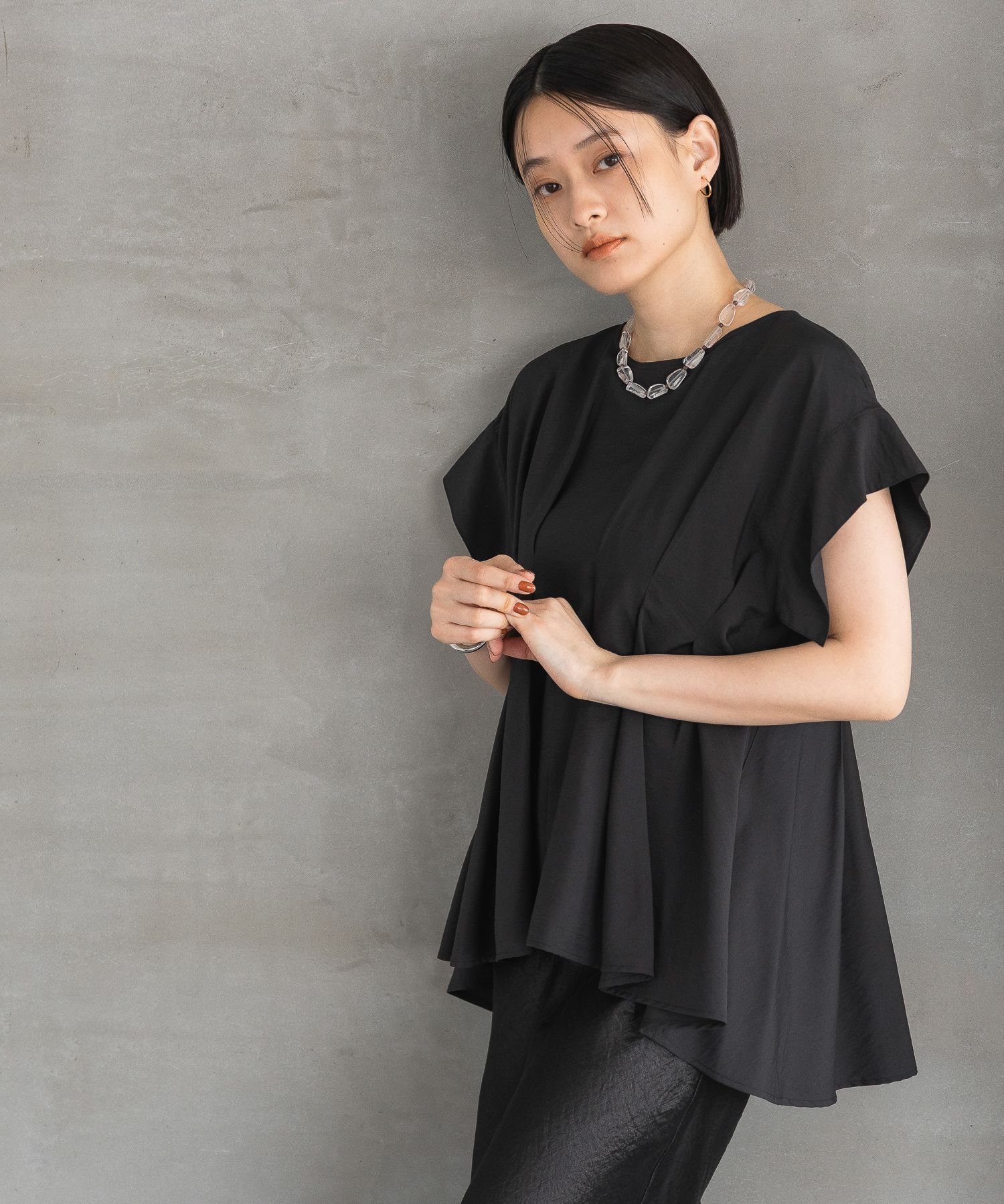 A part by 「タックデザインブラウス」|シャツ・ブラウス|