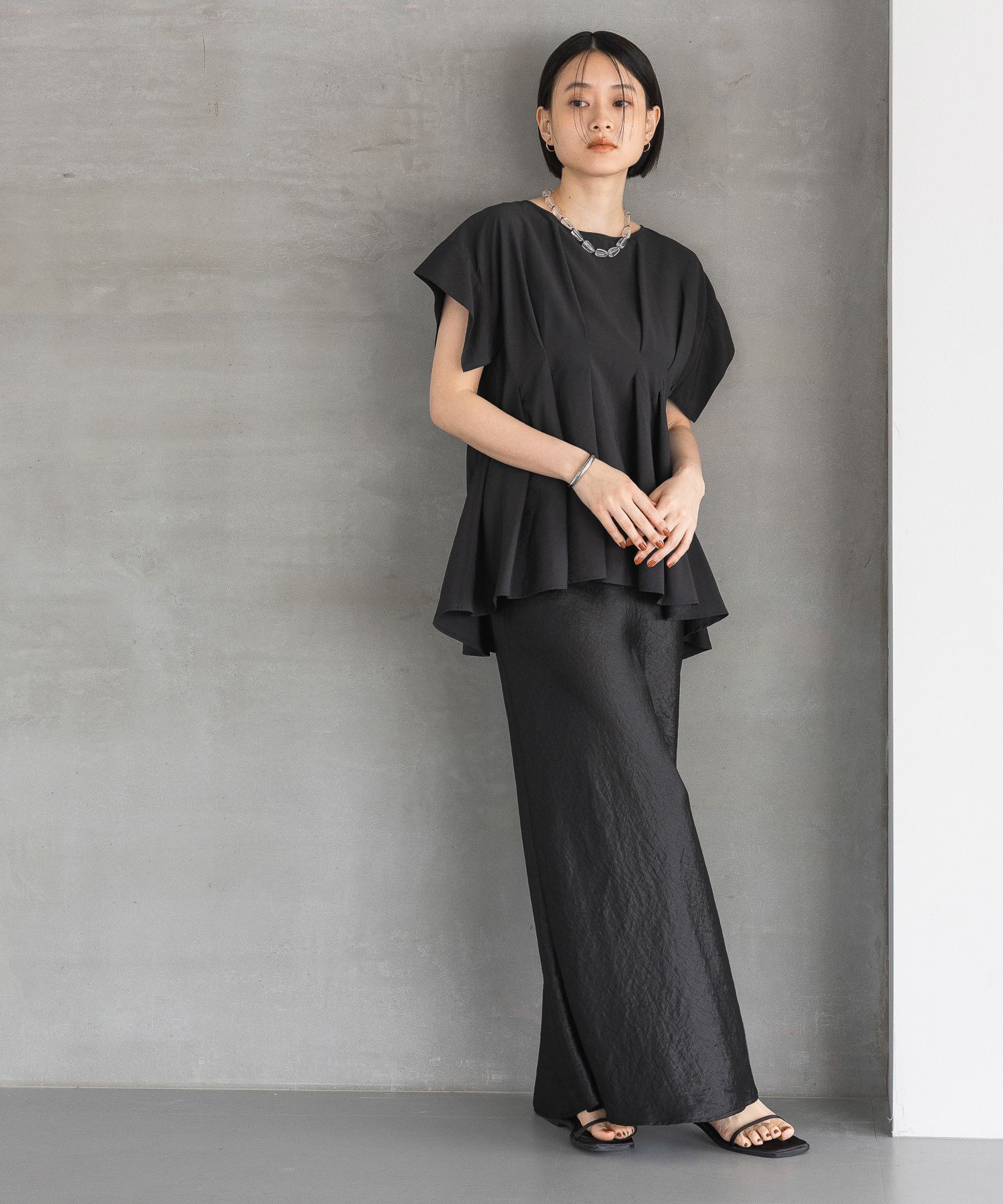 A part by 「タックデザインブラウス」|シャツ・ブラウス|