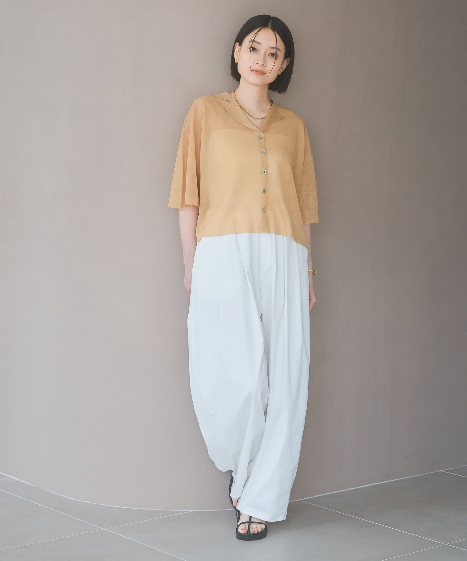 A part by 「シアーカイキンニットカーディガン」|ニット・セーター|