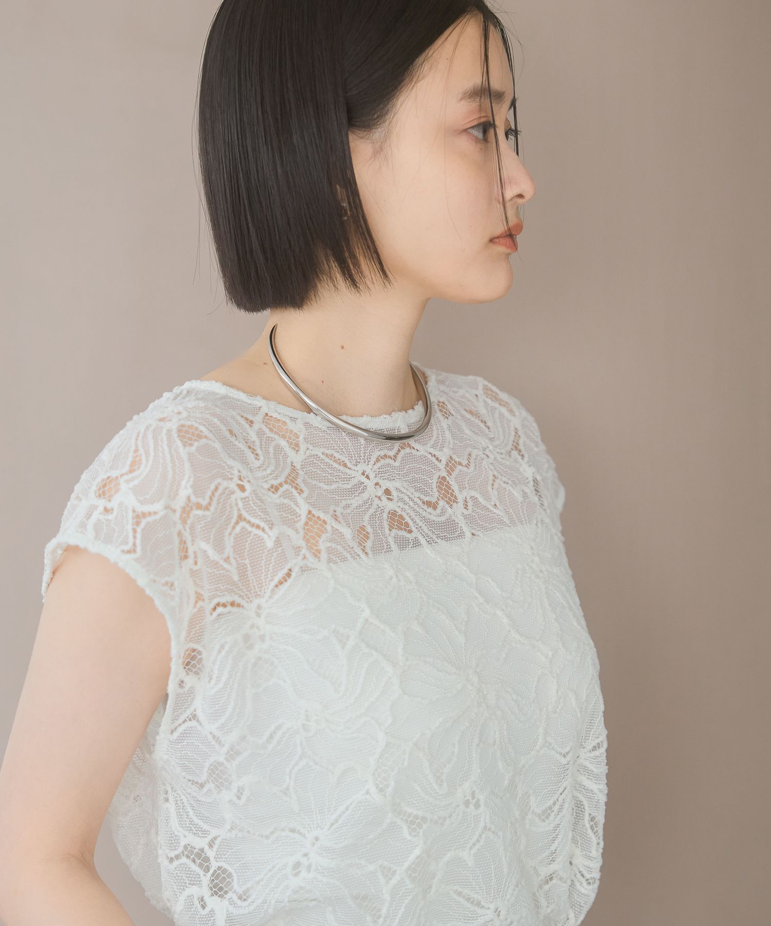 A part by 「モールレースプルオーバーフレンチスリーブ」|シャツ・ブラウス|