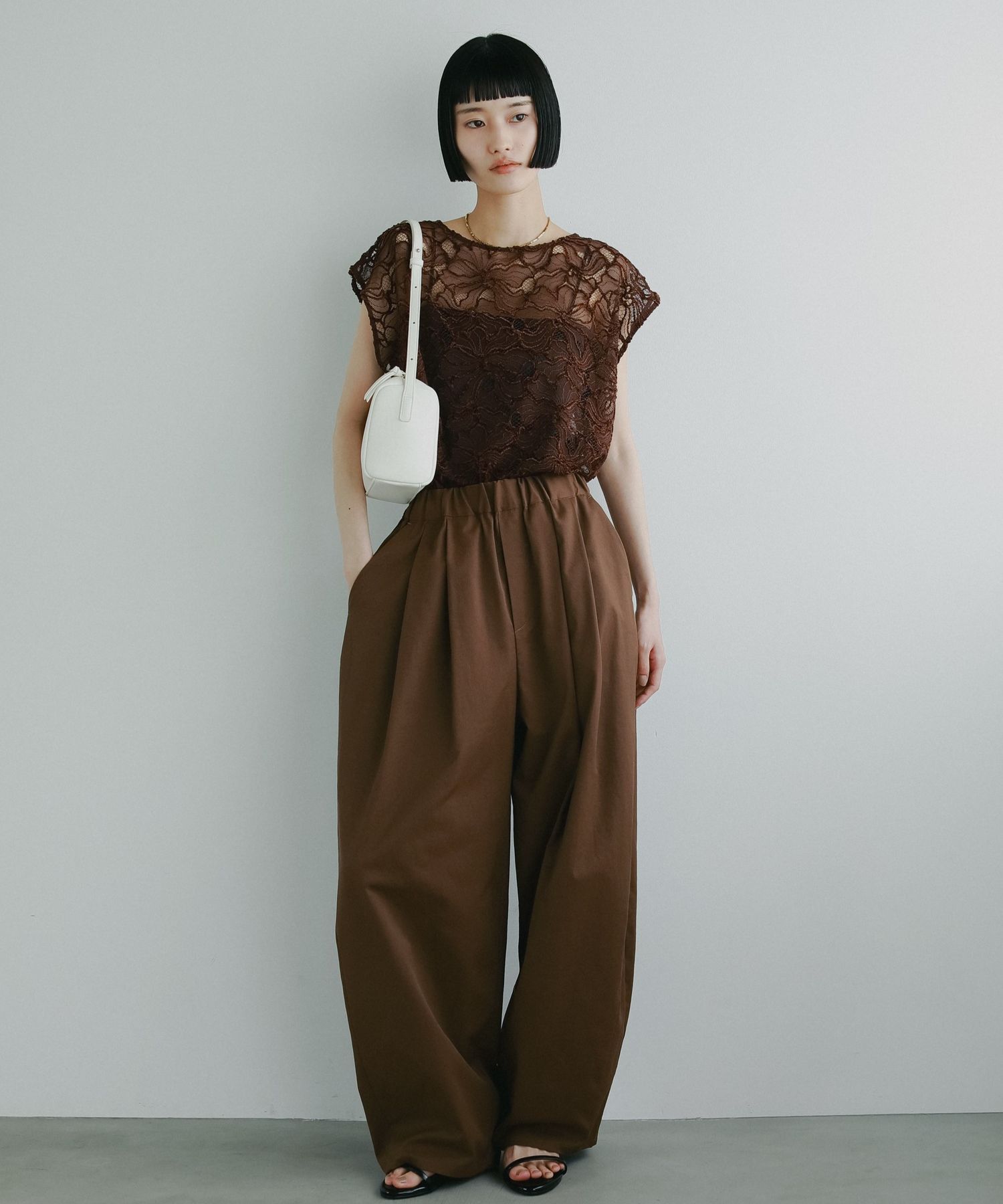 A part by 「モールレースプルオーバーフレンチスリーブ」|シャツ・ブラウス|