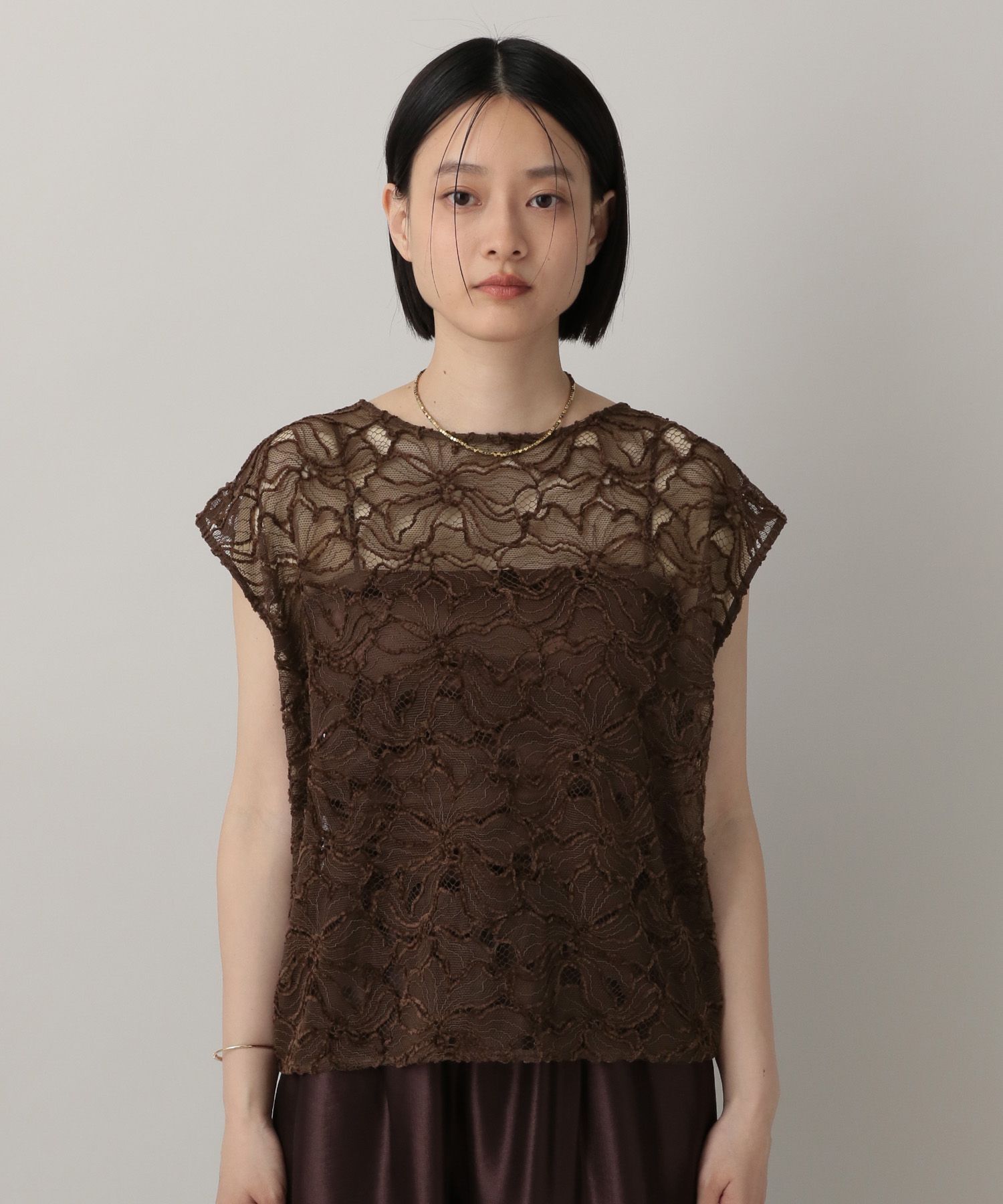 A part by 「モールレースプルオーバーフレンチスリーブ」|シャツ・ブラウス|