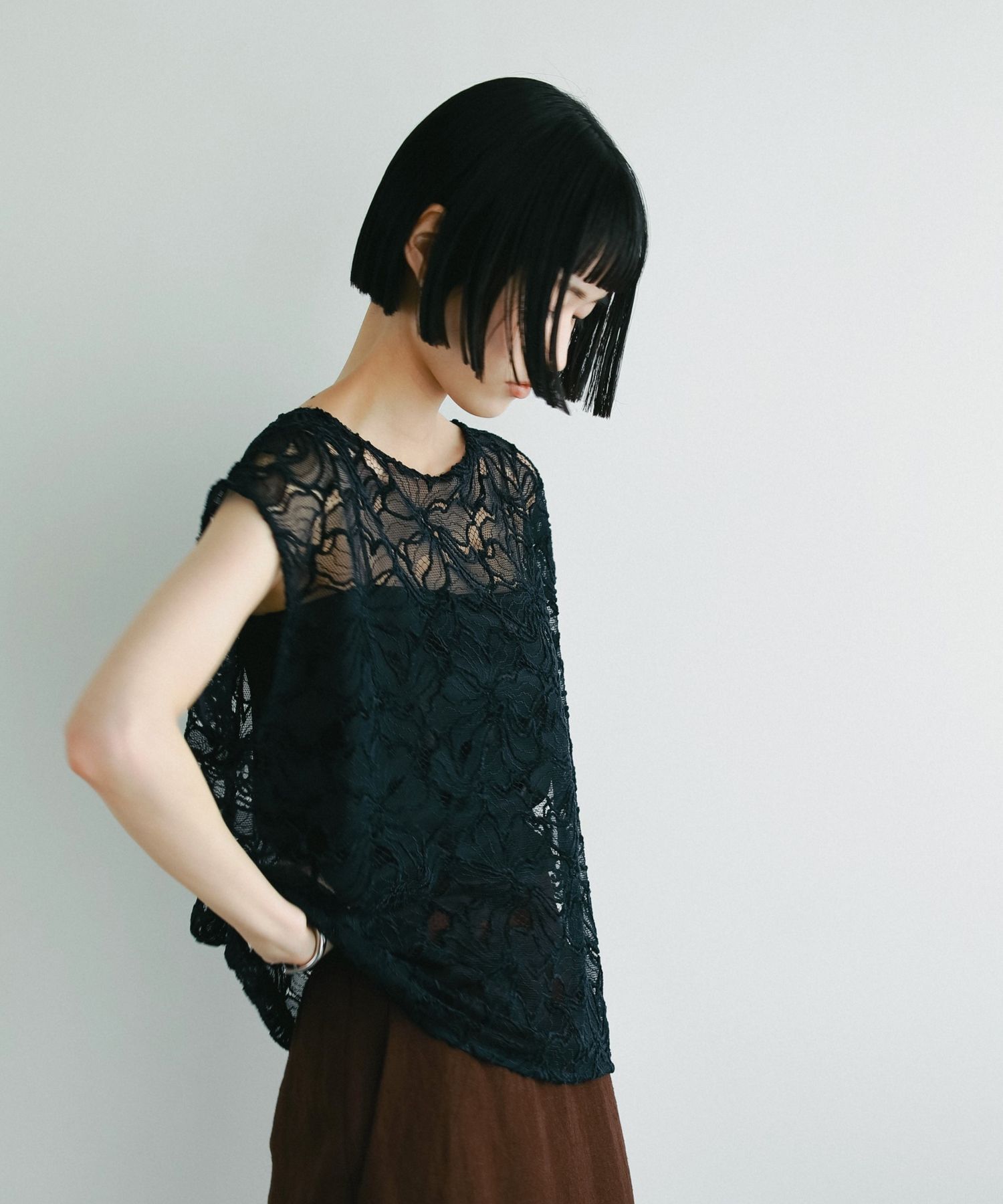 A part by 「モールレースプルオーバーフレンチスリーブ」|シャツ・ブラウス|