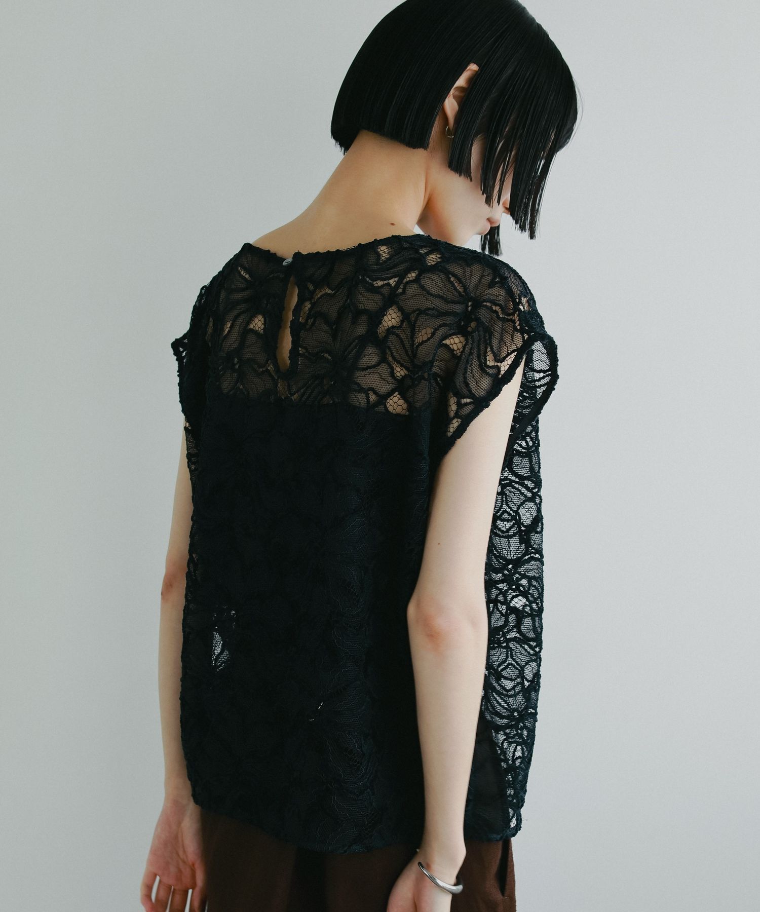 A part by 「モールレースプルオーバーフレンチスリーブ」|シャツ・ブラウス|