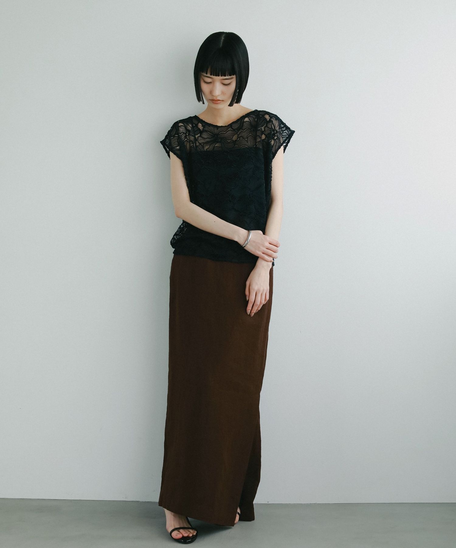 A part by 「モールレースプルオーバーフレンチスリーブ」|シャツ・ブラウス|