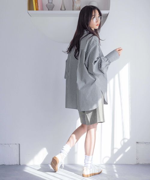 LOWRYS FARM「メランジツイルハーフパンツ」|その他|