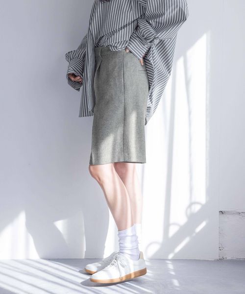 LOWRYS FARM「メランジツイルハーフパンツ」|その他|