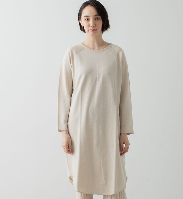 collex「コットンペーパーヤーンワンピース」|ワンピース|アイボリー