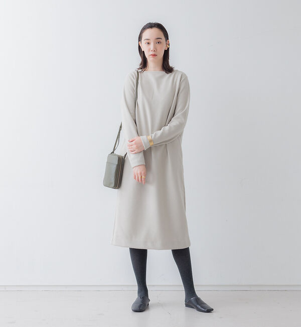 collex「ブークレー風ダンボールワンピース」|ワンピース|グレージュ