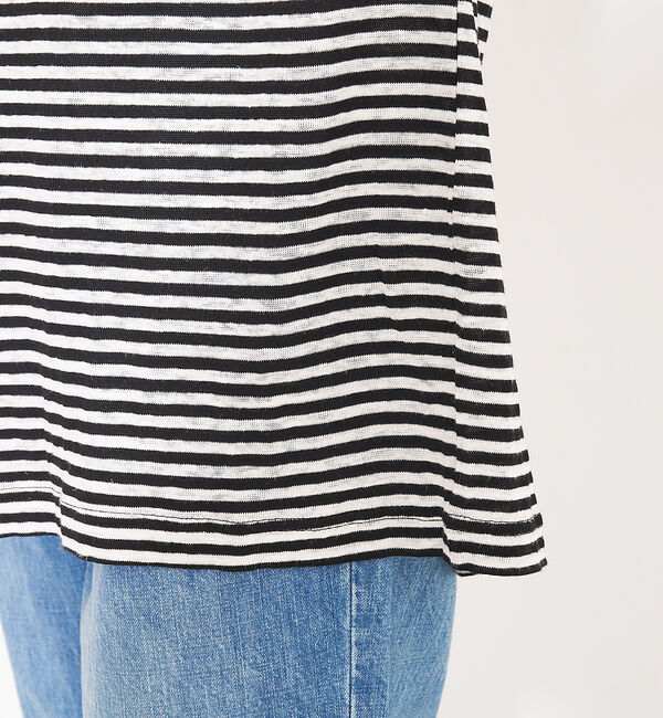 collex「【WEB限定】フレンチスリーブボーダーTシャツ」|Tシャツ・カットソー|