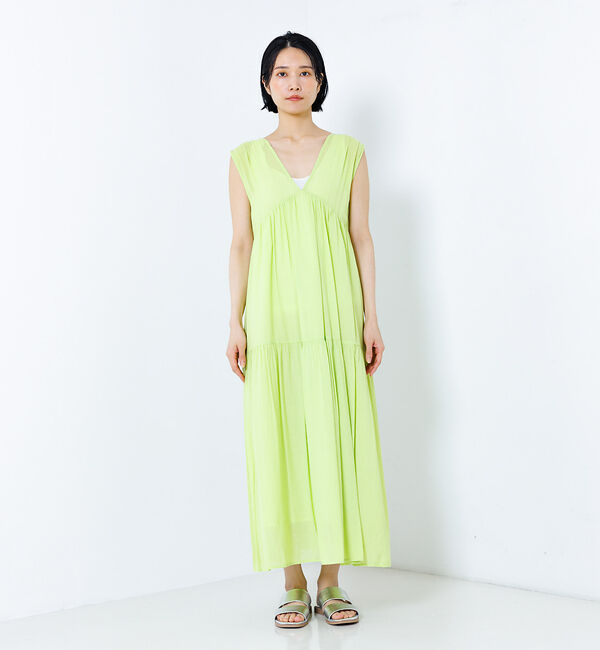 collex「【WEB限定】シアーメランジワンピース」|ワンピース|