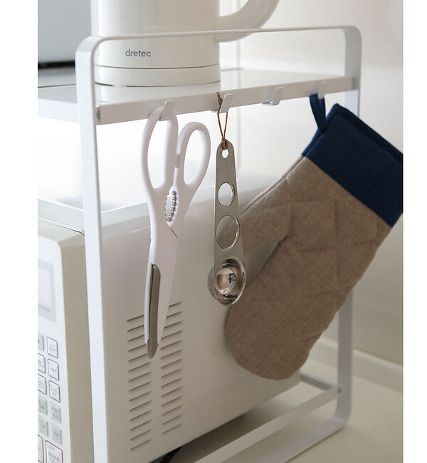 collex「【tower】伸縮レンジラック」|食器・キッチングッズ|