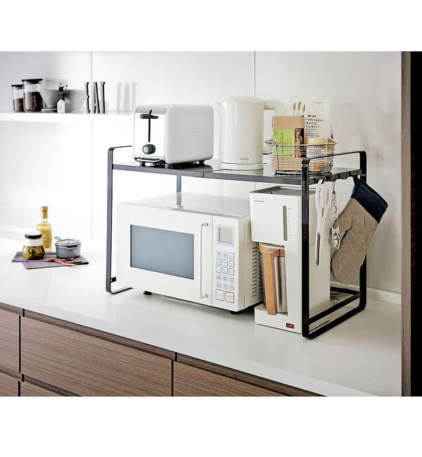 collex「【tower】伸縮レンジラック」|食器・キッチングッズ|