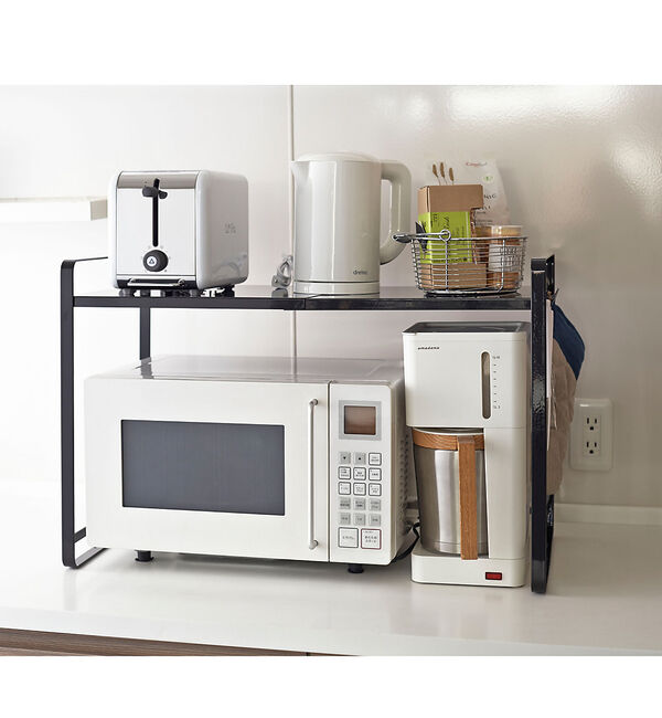 collex「【tower】伸縮レンジラック」|食器・キッチングッズ|