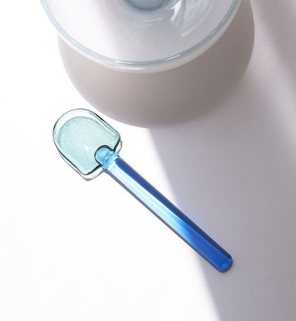 collex「【amabro/アマブロ】 SNOW SHOVEL  耐熱ガラス ティースプーン」|食器・キッチングッズ|グリーン系その他1