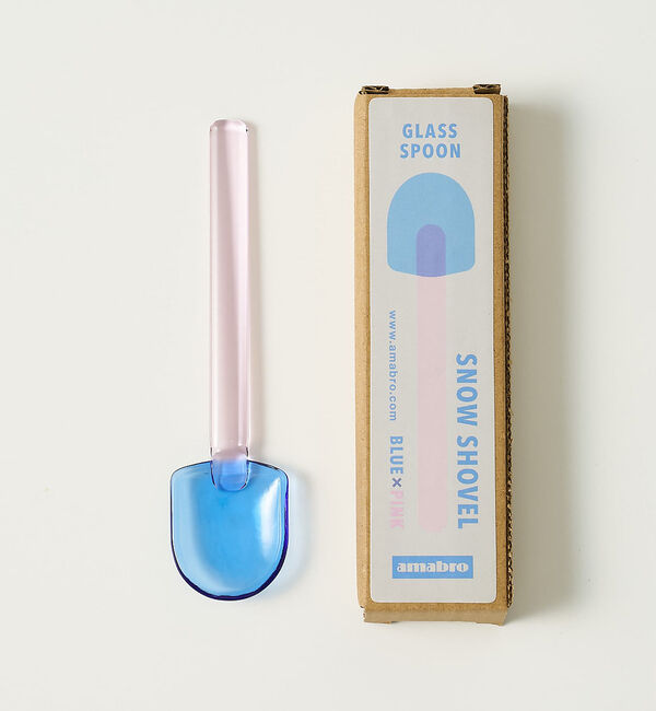 collex「【amabro/アマブロ】 SNOW SHOVEL  耐熱ガラス ティースプーン」|食器・キッチングッズ|