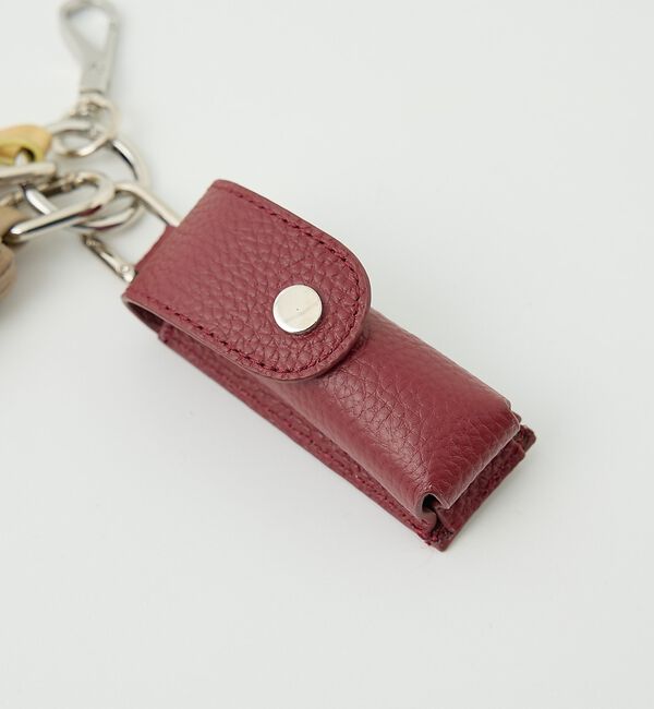 collex「【別注】リップケース付レザーチャーム」|チャーム・キーホルダー|