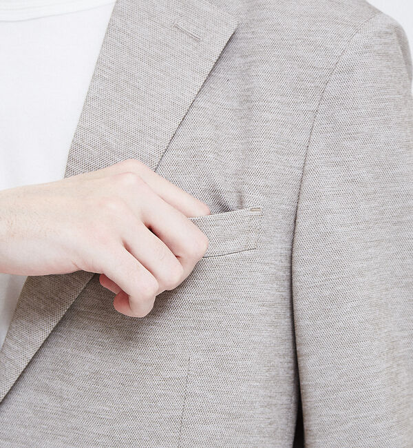 ABAHOUSE「【Recency of Mine】FLEX パリネハニカム ジャケット」|テーラードジャケット|