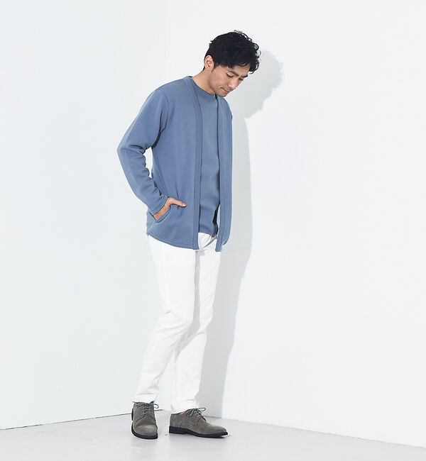 ABAHOUSE「【JapanMade】スウェード プレーントゥ シューズ」|その他|