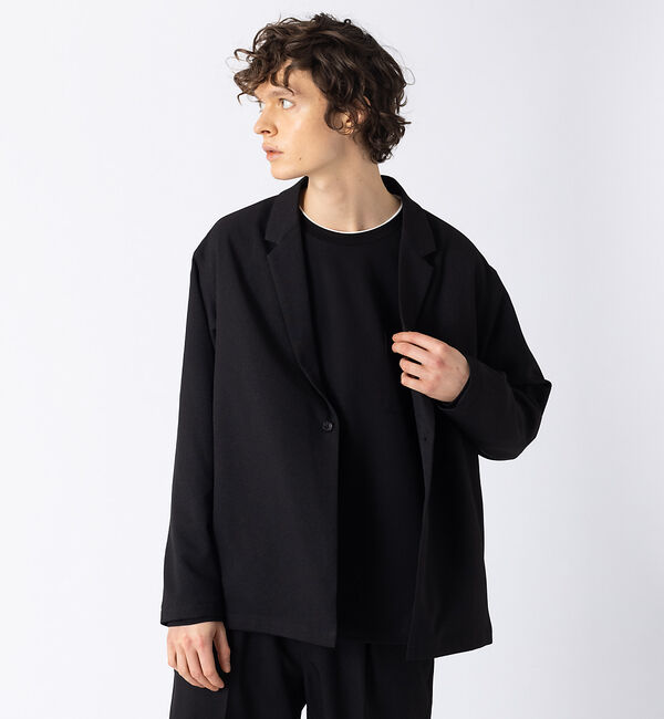 MYSELF ABAHOUSE「【MYSELF ABAHOUSE】POLY WOOLLY TWILL ポリウーリ」|その他|ブラック