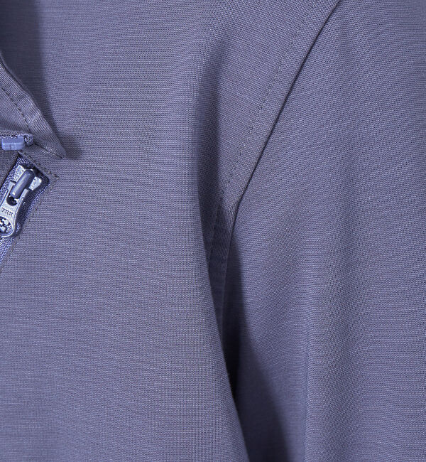 ABAHOUSE「ジャージー セミダブル ライダース ブルゾン」|ライダースジャケット|