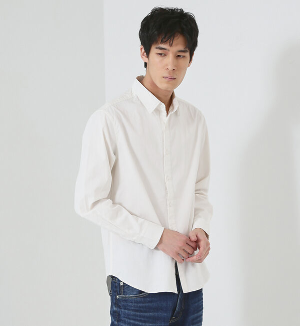 ABAHOUSE「ストレッチ コットン レギュラーカラー シャツ」|シャツ・ブラウス|