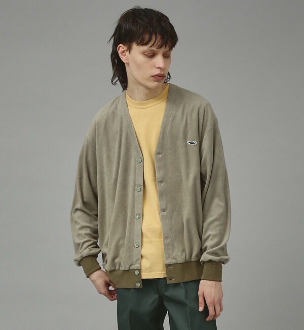 ABAHOUSE「【PENNEY'S】ペニーズ キツネ/ペニーズ フォックス/THE FOX ワッ」|カーディガン|カーキ